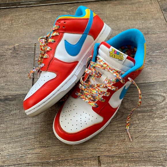 Nike Dunk Low x LeBron James 'Fruity Pebbles size 8.5